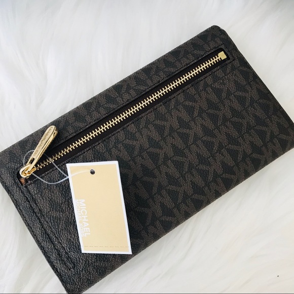 Jet set travel large Trifold Wallet michael Kors - Picture 3 of 7